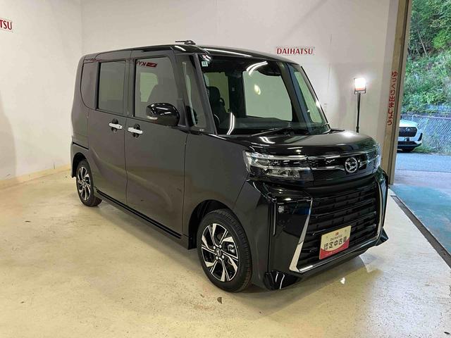 タントカスタムX 届出済未使用車 前席シートヒーターワンオーナー 衝突軽減ブレーキ 認定中古車 運転席助手席シートヒーター 両側電動スライドドア 電動パーキングブレーキ オートブレーキホールド機能 プッシュボタンスタート スマートキー オーディオレス車(京都府)の中古車