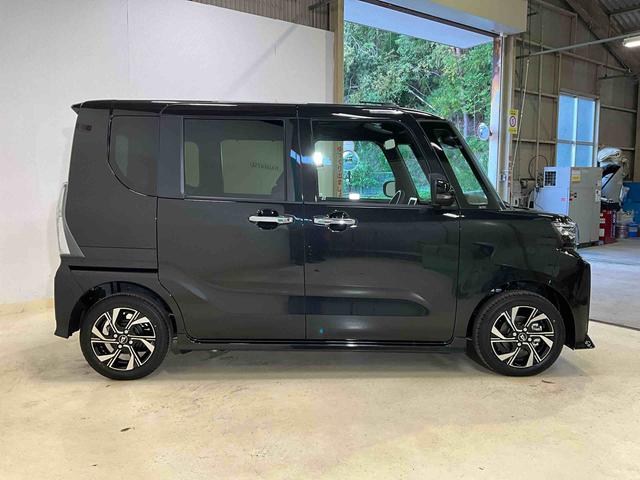 タントカスタムX 届出済未使用車 前席シートヒーターワンオーナー 衝突軽減ブレーキ 認定中古車 運転席助手席シートヒーター 両側電動スライドドア 電動パーキングブレーキ オートブレーキホールド機能 プッシュボタンスタート スマートキー オーディオレス車(京都府)の中古車