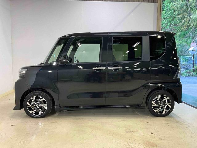 タントカスタムX 届出済未使用車 前席シートヒーターワンオーナー 衝突軽減ブレーキ 認定中古車 運転席助手席シートヒーター 両側電動スライドドア 電動パーキングブレーキ オートブレーキホールド機能 プッシュボタンスタート スマートキー オーディオレス車(京都府)の中古車