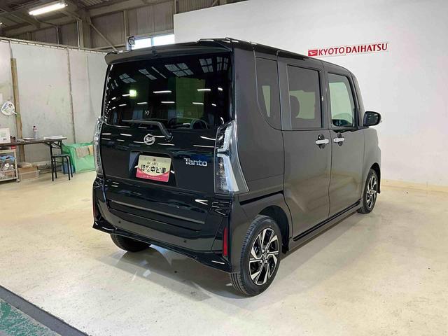 タントカスタムX 届出済未使用車 前席シートヒーターワンオーナー 衝突軽減ブレーキ 認定中古車 運転席助手席シートヒーター 両側電動スライドドア 電動パーキングブレーキ オートブレーキホールド機能 プッシュボタンスタート スマートキー オーディオレス車(京都府)の中古車