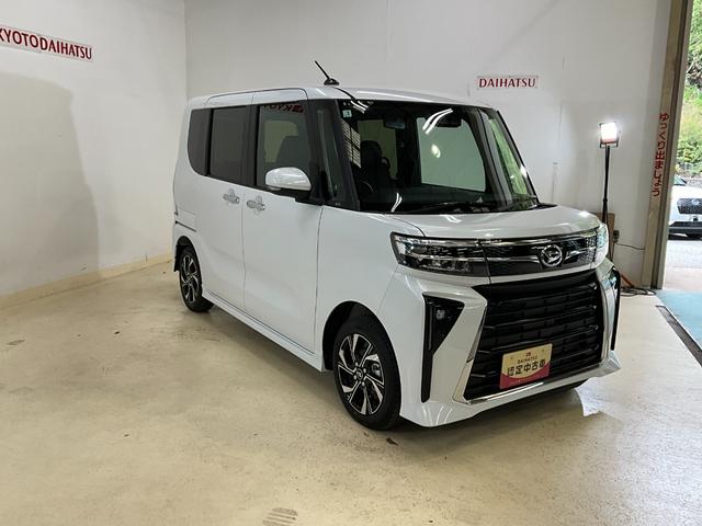 タントカスタムX 届出済み未使用車 両側連動スライド キーフリーバックカメラ対応 届出済み未使用車 両側パワースライドドア ベンチシート シートヒーター オートライト アルミホイール LEDヘッドランプ プッシュボタンスタート キーフリー アイドリングストップ(京都府)の中古車