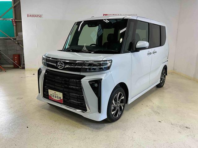 タントカスタムX 届出済未使用車 オーディオレス届出済未使用車 オーディオレス バックカメラ キーフリー プッシュスタート 運転席助手席シートヒーター LEDヘッドライト LEDフォグランプ 両側電動スライドドア(京都府)の中古車