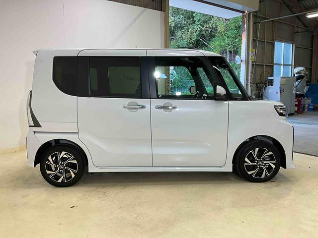 タントカスタムX 届出済未使用車 オーディオレス届出済未使用車 オーディオレス バックカメラ キーフリー プッシュスタート 運転席助手席シートヒーター LEDヘッドライト LEDフォグランプ 両側電動スライドドア(京都府)の中古車