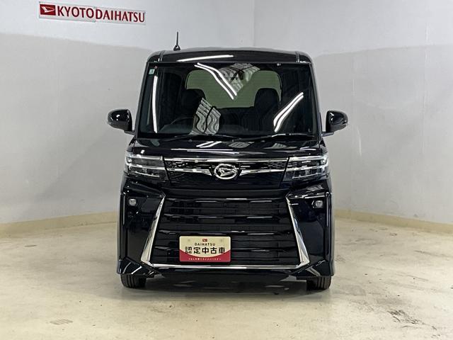 タントカスタムＸ　届出済未使用車　シートヒーター　コーナーセンサー届出済未使用車　シートヒーター　前後コーナーセンサー　両側電動スライドドア　電子パーキング　オートブレーキホールド　ＬＥＤヘッドライト　１４インチ純正アルミホイール　スマートキー　プッシュスタート（京都府）の中古車