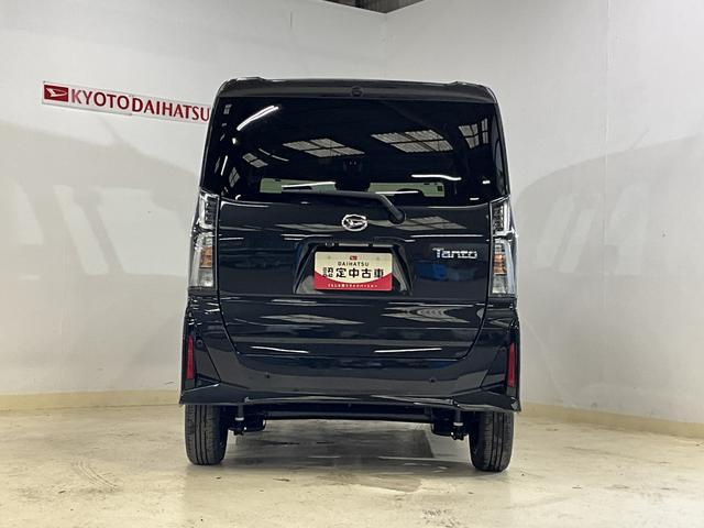タントカスタムＸ　届出済未使用車　シートヒーター　コーナーセンサー届出済未使用車　シートヒーター　前後コーナーセンサー　両側電動スライドドア　電子パーキング　オートブレーキホールド　ＬＥＤヘッドライト　１４インチ純正アルミホイール　スマートキー　プッシュスタート（京都府）の中古車