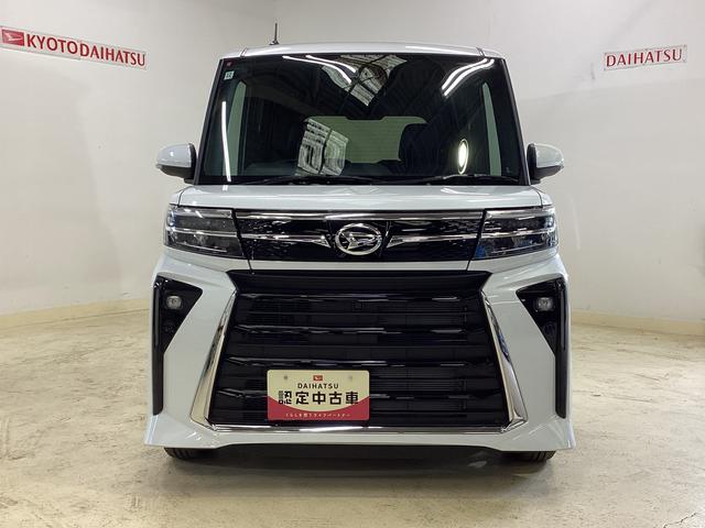 タントカスタムＸ　両側電動スライドドア　前後コーナーセンサー両側電動スライドドア　前後コーナーセンサー　前席シートヒーター　オートマチックハイビーム　ＬＥＤヘッドライト　オートブレーキホールド　電子パーキング　プッシュスタート　１４インチ純正アルミホイール（京都府）の中古車