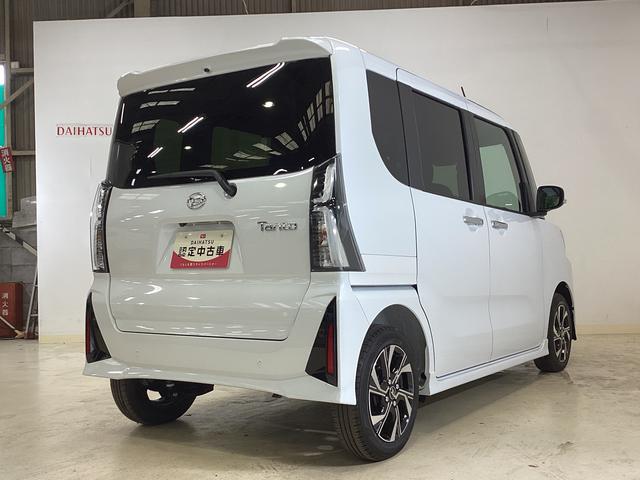 タントカスタムＸ　両側電動スライドドア　前後コーナーセンサー両側電動スライドドア　前後コーナーセンサー　前席シートヒーター　オートマチックハイビーム　ＬＥＤヘッドライト　オートブレーキホールド　電子パーキング　プッシュスタート　１４インチ純正アルミホイール（京都府）の中古車