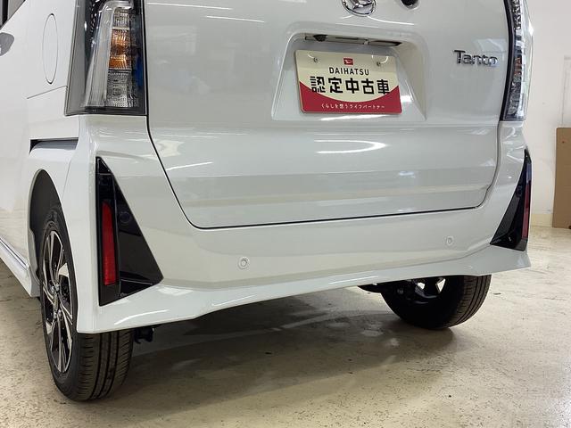 タントカスタムＸ　両側電動スライドドア　前後コーナーセンサー両側電動スライドドア　前後コーナーセンサー　前席シートヒーター　オートマチックハイビーム　ＬＥＤヘッドライト　オートブレーキホールド　電子パーキング　プッシュスタート　１４インチ純正アルミホイール（京都府）の中古車