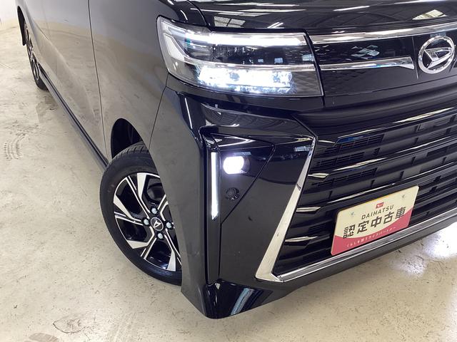 タントカスタムＸ　両側電動スライドドア　ＬＥＤヘッドライト　２ＷＤ両側リヤパワースライドドア　プッシュボタンエンジンスタート　ＬＥＤヘッドライト　スマートアシスト　アルミホイール　バックカメラ　オートエアコン　オートライト　シートヒーター　コーナーセンサー　ＡＢＳ（京都府）の中古車