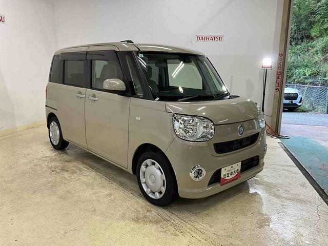 ムーヴキャンバスＸ　ＳＡIIワンオーナー　衝突軽減ブレーキ　認定中古車　ＣＤチューナー　電動格納ドアミラー　オートエアコン　スマートキー　プッシュボタンスタート（京都府）の中古車