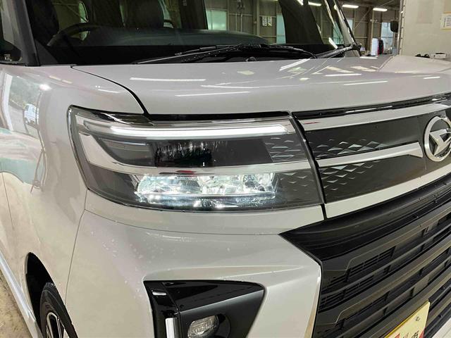 タントカスタムＸ　ＬＥＤヘッドランプ　シートヒーター　キーフリーオーディオレス　バックカメラ対応　運転席・助手席シートヒーター完備　運転席・助手席・サイドエアバッグ　プッシュボタンスタート　キーフリー　スマアシ　ＬＥＤヘッドライト　ＡＢＳ　アイドリングストップ（京都府）の中古車