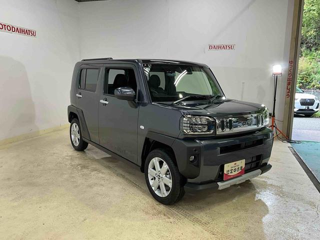 タフトＧ　クロムベンチャー　届出済未使用車ワンオーナー　衝突軽減ブレーキ　認定中古車　電動パーキングブレーキ　オートブレーキホールド機能　運転席助手席シートヒーター　クルーズコントロール　オーディオレス車（京都府）の中古車