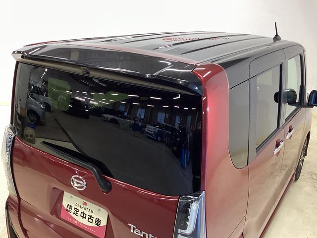 タントカスタムＲＳ　ターボ　ワンオーナー　両側電動スライドドアワンオーナー　９インチディスプレイオーディオ　バックカメラ　両側電動スライドドア　前後コーナーセンサー　前席シートヒーター　ＵＳＢ　Ｂｌｕｅｔｏｏｔｈ　　スマートキー　１５インチ純正アルミホイール（京都府）の中古車