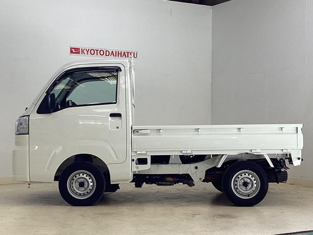 ハイゼットトラックスタンダード 4WD CVT車 ナビ バックカメラ ETCCVT車 4WD 純正ナビ バックカメラ ETC コーナーセンサー TV Bluetooth 3方開 ヘッドライトレべライザー スペアタイヤ アクセサリーソケット オートマチックハイビーム(京都府)の中古車