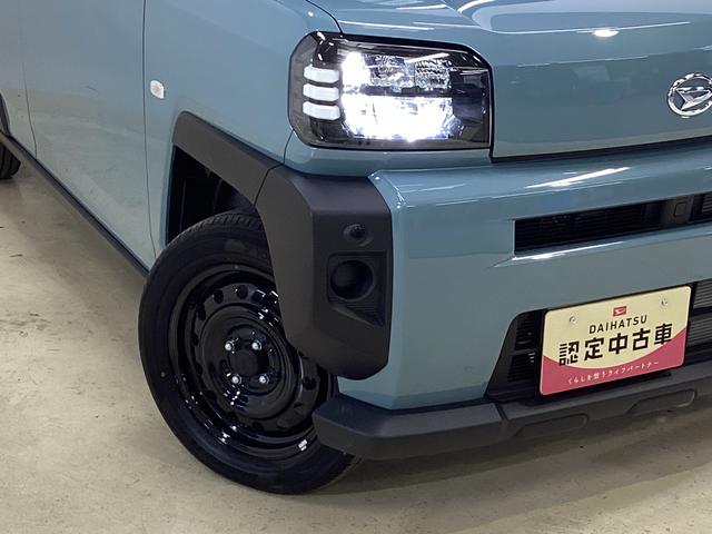 タフトＸ　スマートアシスト　プッシュボタンエンジンスタートスマートアシスト　プッシュボタンエンジンスタート　ＬＥＤヘッドライト　オートエアコン　オートライト　コーナーセンサー　スチールホイール　アイドリングストップ　バックカメラ　オートハイビーム　ＡＢＳ（京都府）の中古車