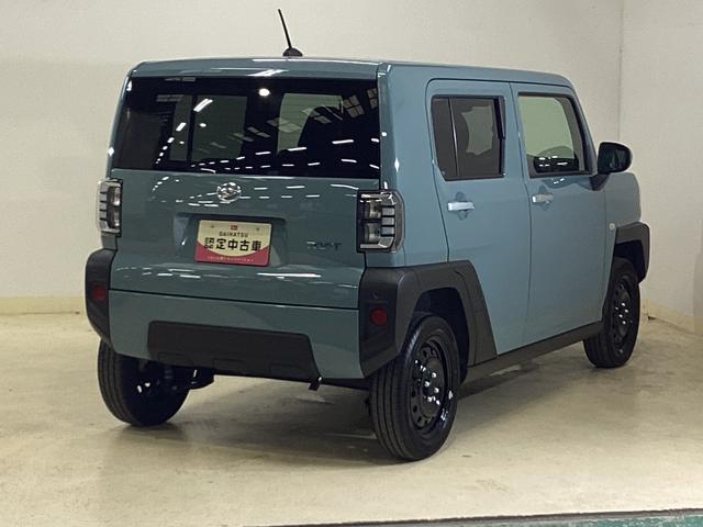 タフトＸ　スマートアシスト　プッシュボタンエンジンスタートスマートアシスト　プッシュボタンエンジンスタート　ＬＥＤヘッドライト　オートエアコン　オートライト　コーナーセンサー　スチールホイール　アイドリングストップ　バックカメラ　オートハイビーム　ＡＢＳ（京都府）の中古車