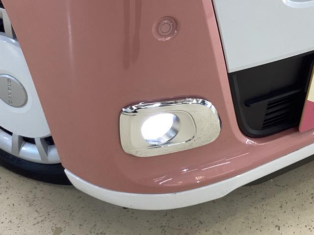 ムーヴキャンバスストライプスＧ　届出済未使用車　バックカメラ　シートヒーター届出済未使用車　バックカメラ　前席シートヒーター　両側電動スライドドア　前後コーナーセンサー　ホッとカップホルダー　オートマチックハイビーム　ＬＥＤヘッドライト　スマートキー　置きラクボックス（京都府）の中古車