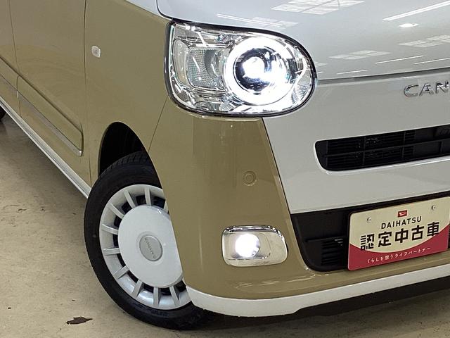 ムーヴキャンバスストライプスＧ　届出済未使用車　両側電動スライドドア　ＬＥＤ届出済未使用車　両側電動スライドドア　前後コーナーセンサー　バックカメラ　前席シートヒーター　ホッとカップホルダー　オートマチックハイビーム　ＬＥＤヘッドライト　横滑り防止装置　置きラクボックス（京都府）の中古車