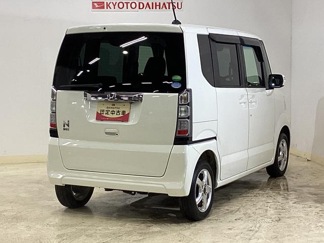 Ｎ−ＢＯＸＧ　ターボＳＳパッケージ　４ＷＤ　ナビ　シートヒータ　ＥＴＣ４ＷＤ　ワンオーナー　ナビＴＶ　運転席シートヒーター　ＥＴＣ　バックカメラ　クルーズコントロール　両側電動スライドドア　ＨＩＤヘッドライト　ＵＳＢ接続　Ｂｌｕｅｔｏｏｔｈ　パドルシフト（京都府）の中古車