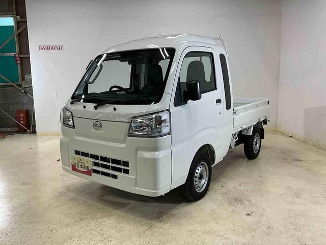 ハイゼットトラックジャンボスタンダード　４ＷＤ　ＡＭ／ＦＭチューナー４ＷＤ　エアコン　パワステ　ＡＭ／ＦＭチューナー　オートライト　横滑り防止装置　衝突被害軽減システム　スマートアシストＩＩＩｔ　アイドリングストップ　ラバーマット　走行少ない　運転席助手席エアバッグ（京都府）の中古車