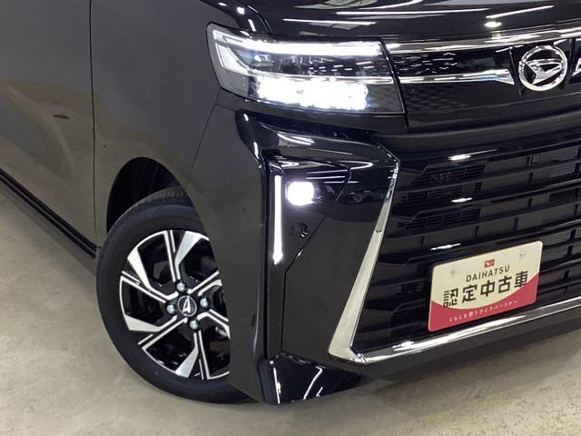 タントカスタムＸ　届出済み未使用車　スマートアシスト　バックカメラスマートアシスト　両側リヤパワースライドドア　バックカメラ　ＬＥＤヘッドライト　コーナーセンサー　オートライト　プッシュボタンエンジンスタート　オートエアコン　コーナーセンサー　アルミホイール　ＡＢＳ（京都府）の中古車