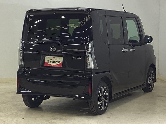 タントカスタムＸ　届出済み未使用車　スマートアシスト　バックカメラスマートアシスト　両側リヤパワースライドドア　バックカメラ　ＬＥＤヘッドライト　コーナーセンサー　オートライト　プッシュボタンエンジンスタート　オートエアコン　コーナーセンサー　アルミホイール　ＡＢＳ（京都府）の中古車