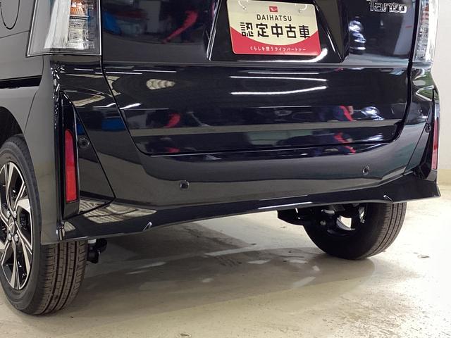 タントカスタムＸ　届出済み未使用車　スマートアシスト　バックカメラスマートアシスト　両側リヤパワースライドドア　バックカメラ　ＬＥＤヘッドライト　コーナーセンサー　オートライト　プッシュボタンエンジンスタート　オートエアコン　コーナーセンサー　アルミホイール　ＡＢＳ（京都府）の中古車
