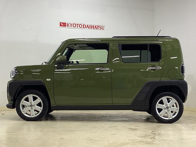 タフトＧ　クロムベンチャー　４ＷＤ　バックカメラ　　シートヒーター４ＷＤ　バックカメラ　アダプティブクルーズコントロール　前席シートヒーター　スカイフィールトップ　前後コーナーセンサー　ＵＳＢチャージャー　オートハイビーム　スペアキー　１５インチアルミホイール（京都府）の中古車