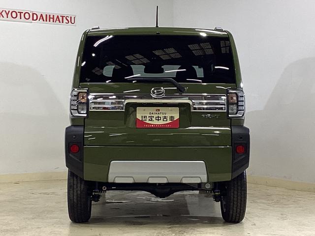 タフトＧ　クロムベンチャー　４ＷＤ　バックカメラ　　シートヒーター４ＷＤ　バックカメラ　アダプティブクルーズコントロール　前席シートヒーター　スカイフィールトップ　前後コーナーセンサー　ＵＳＢチャージャー　オートハイビーム　スペアキー　１５インチアルミホイール（京都府）の中古車