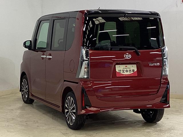 タントカスタムＲＳ　ディスプレーオーディオ　バックカメラ　両側電動スマホ連携ディスプレイオーディオ　バックカメラ　両側電動スライドドア　前後コーナーセンサー　前席シートヒーター　Ｂｌｕｅｔｏｏｔｈ　ＵＳＢポート　オートブレーキホールド　１５インチ純正アルミホイール（京都府）の中古車