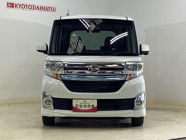 タントカスタムX トップエディション SA ナビ バックカメラ社外ナビ フルセグチューナー バックカメラ ETC プッシュボタンエンジンスタート 助手席側リヤパワースライドドア アルミホイール スマートアシスト LEDヘッドライト アルミホイール オートエアコン(京都府)の中古車