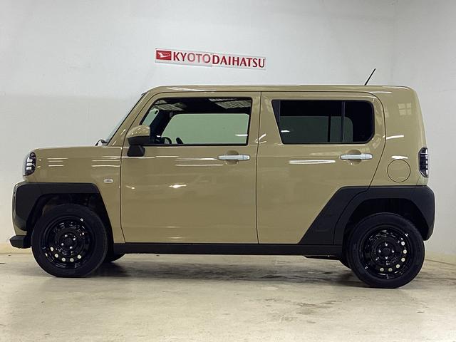 タフトX 4WD リアカメラ  ガラスルーフ コーナーセンサーバックカメラ 4輪駆動車 前後コーナーセンサー USB接続 LEDヘッドライト オートライト オートマチックハイビーム スカイフィールトップ アイドリングストップ 衝突被害軽減ブレーキ ABS(京都府)の中古車