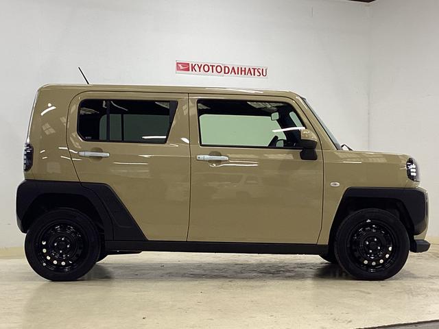 タフトX 4WD リアカメラ  ガラスルーフ コーナーセンサーバックカメラ 4輪駆動車 前後コーナーセンサー USB接続 LEDヘッドライト オートライト オートマチックハイビーム スカイフィールトップ アイドリングストップ 衝突被害軽減ブレーキ ABS(京都府)の中古車
