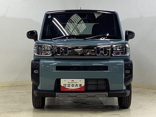 タフトＧ　ダーククロムベンチャー　４ＷＤ　届出済み未使用車４ＷＤ　バックカメラ対応　クルーズコントロール　前後コーナーセンサー　スカイフィールトップ　前席シートヒーター　オートライト　ＬＥＤヘッドライト　ＵＳＢ　電子パーキング　１５インチ純正アルミホイール（京都府）の中古車