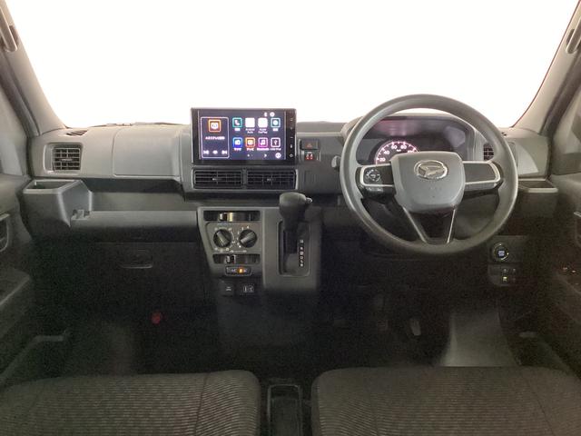 ハイゼットカーゴクルーズ ディスプレイオーディオ バックカメラ 地デジディスプレイオーディオ フルセグチューナー バックカメラ プッシュボタンエンジンスタート LEDヘッドライト コーナーセンサー マニュアルエアコン オートライト スマートアシスト ホイールキャップ(京都府)の中古車