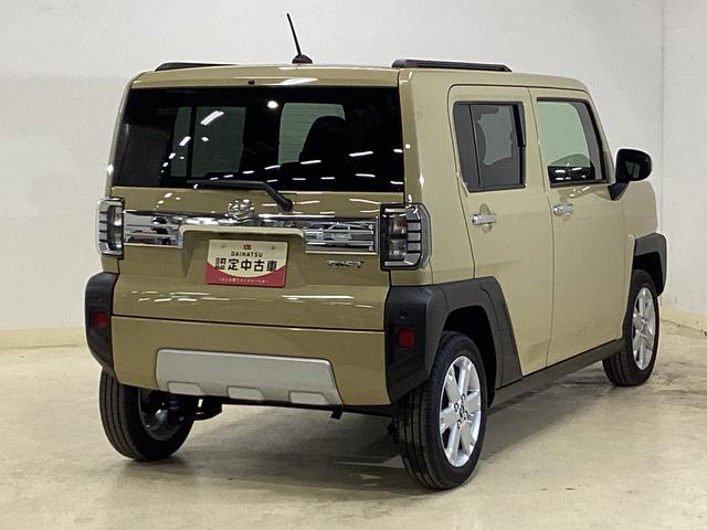 タフトG クロムベンチャー LED シートヒーター バックカメラ前席シートヒーター バックカメラ対応 前後コーナーセンサー スカイフィールトップ オートマチックハイビーム LEDヘッドライト USB接続 オートブレーキホールド 15インチ純正アルミホイール(京都府)の中古車