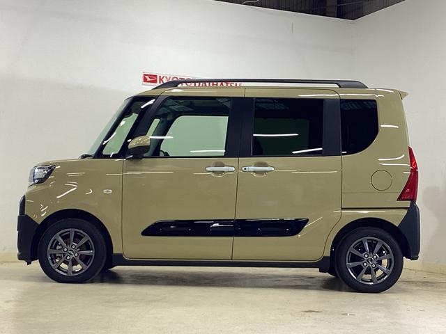 タントファンクロス　シートヒーター　両側電動スライドドア　スマアシスマートアシスト　バックカメラ対応　前席シートヒーター　両側電動スライドドア　ＵＳＢ接続　前後コーナーセンサー　ＬＥＤヘッドライト　オートマチックハイビーム　オートブレーキホールド　ルーフレール（京都府）の中古車