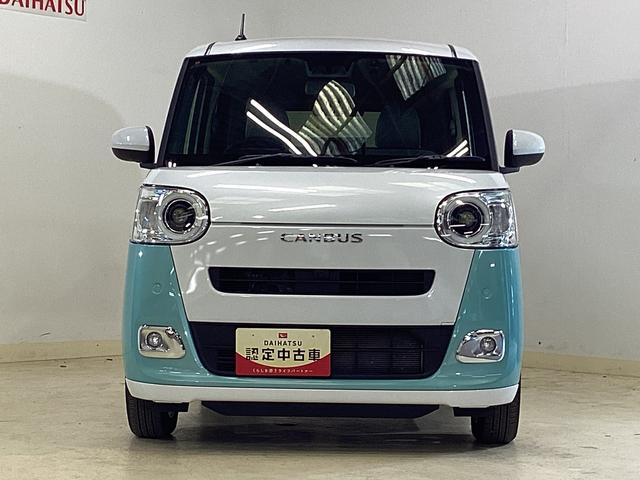 ムーヴキャンバスストライプスGターボ ワンオーナー ナビ ETC クルコンワンオーナー ナビTV バックカメラ ETC プティブクルーズコントロール 前席シートヒーター 両側電動スライドドア 前後コーナーセンサー USB Bluetooth オートライト LEDヘッドライト(京都府)の中古車