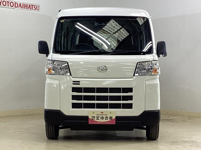 ハイゼットカーゴＤＸ　ワンオーナー　４ＷＤ　ＣＶＴ車　ラジオ　スマアシワンオーナー　切替式４ＷＤ　ＣＶＴ車　ラジオ　スマートアシスト　両側スライドドア　オートライト　コーナーセンサー　ヘッドライトレべライザー　横滑り防止措置　キーレスエントリー　マニュアルエアコン（京都府）の中古車