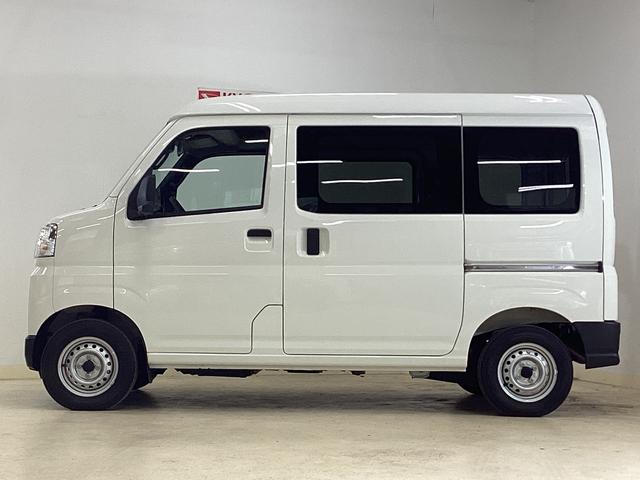 ハイゼットカーゴＤＸ　ワンオーナー　４ＷＤ　ＣＶＴ車　ラジオ　スマアシワンオーナー　切替式４ＷＤ　ＣＶＴ車　ラジオ　スマートアシスト　両側スライドドア　オートライト　コーナーセンサー　ヘッドライトレべライザー　横滑り防止措置　キーレスエントリー　マニュアルエアコン（京都府）の中古車