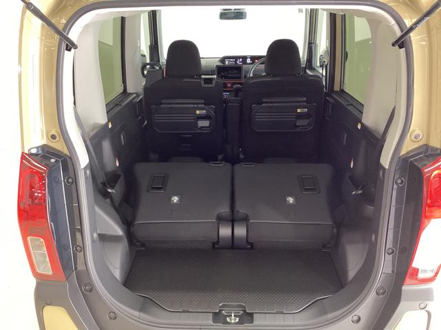 タントファンクロス シートヒーター 前後コーナーセンサー両側電動スライドドア 前後コーナーセンサー バックカメラ スマートキー 前席シートヒーター ルーフレール オートマチックハイビーム オートブレーキホールド 14インチ純正アルミホイール ABS(京都府)の中古車