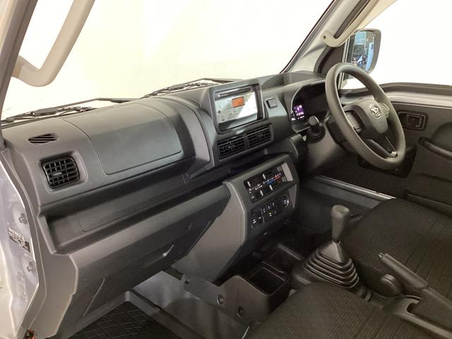 ハイゼットトラックエクストラ切替式４ＷＤ　ＭＴ車　荷台作業灯　前後コーナーセンサー　３方開　オートマチックハイビーム　ＬＥＤヘッドライト　プッシュボタンエンジンスタート　電動格納ミラー　横滑り防止措置　マニュアルエアコン（京都府）の中古車