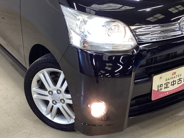 ムーヴカスタム　ＲＳ　ワンオーナー　前後ドライブレコーダー　ＥＴＣワンオーナー　前後ドライブレコーダー　ＥＴＣ　ナビＴＶ　ＭＯＭＯステアリング　ＵＳＢ接続　アイドリングストップ　アクセサリーソケット　プッシュボタンエンジンスタート　１５インチ純正アルミホイール（京都府）の中古車