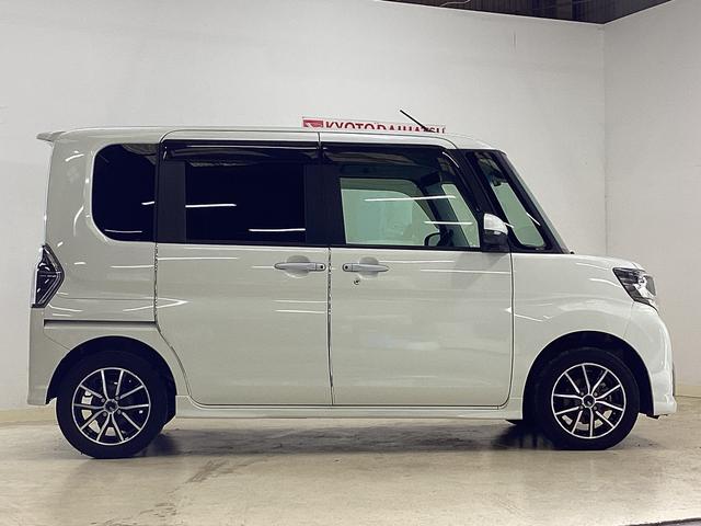 タントカスタムＸ　トップエディションリミテッドＳＡIII　ナビワンオーナー　全方位カメラ　ドラレコ　ナビＴＶ　運転席シートヒーター　両側電動スライドドア　ＬＥＤヘッドライト　オートライト　横滑り防止措置　アイドリングストップ　ＵＳＢ接続　１４インチアルミホイール（京都府）の中古車