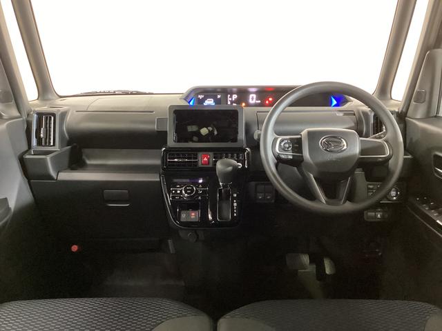 タントカスタムＸ　届出済未使用車　シートヒーター　バックカメラワンオーナー　届出済未使用車　バックカメラ　前後コーナーセンサー　前席シートヒーター　両側電動スライドドア　ＵＳＢ接続　アイドリングストップ　横滑り防止措置　オートライト　１４インチ純正アルミホイール（京都府）の中古車