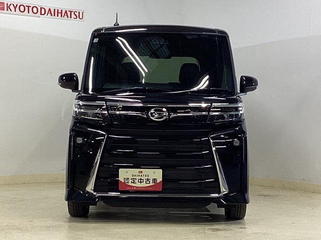 タントカスタムＸ　届出済未使用車　シートヒーター　バックカメラワンオーナー　届出済未使用車　バックカメラ　前後コーナーセンサー　前席シートヒーター　両側電動スライドドア　ＵＳＢ接続　アイドリングストップ　横滑り防止措置　オートライト　１４インチ純正アルミホイール（京都府）の中古車