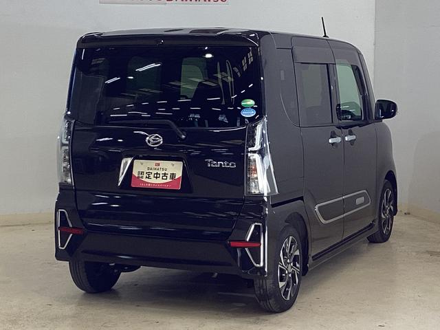 タントカスタムＸスタイルセレクション　ワンオーナー　ドラレコワンオーナー　ナビＴＶ　ドライブレコーダー　ＥＴＣ　バックカメラ　前席シートヒーター　両側電動スライドドア　ロングスライドシート　Ｂｌｕｅｔｏｏｔｈ　リアコーナーセンサー　１４インチ純正アルミホイール（京都府）の中古車