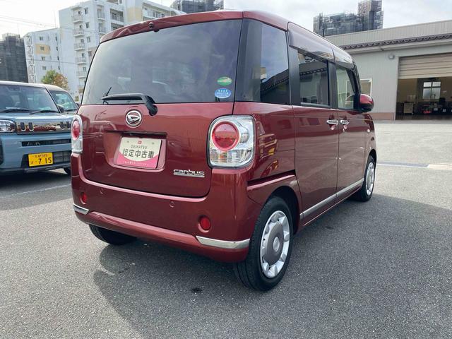 ムーヴキャンバスXブラックインテリアリミテッド SAIII ETCダイハツ認定中古車 予防安全機能スマートアシスト搭載 アイドリングストップ 両側パワースライドドア 電動格納ミラー シートリフター ETC車載器 オートエアコン ABS キーフリーキー(京都府)の中古車