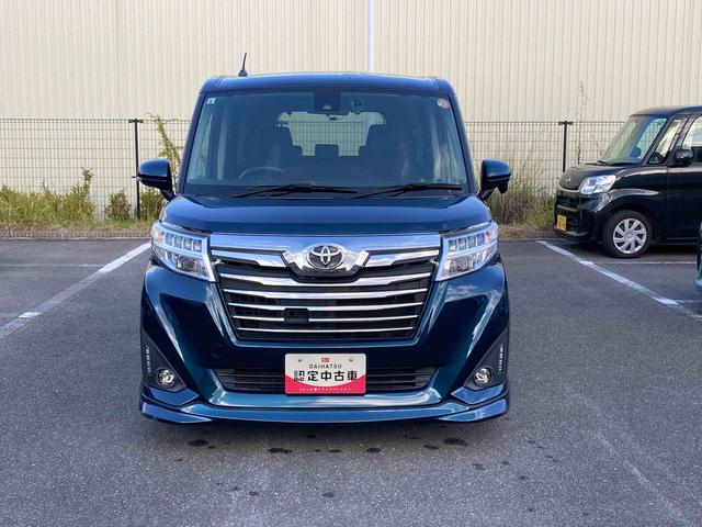 ルーミーカスタムＧ　Ｓ　バックモニターダイハツ認定中古車　予防安全機能スマートアシスト搭載　アイドリングストップ　バックモニター　電動格納ミラー　両側パワースライドドア　ナビゲーション　ドライブレコーダー　シートリフター　キーフリーキー（京都府）の中古車