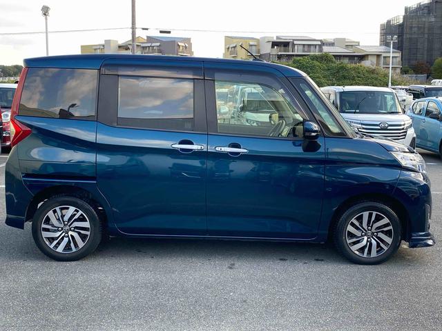 ルーミーカスタムＧ　Ｓ　バックモニターダイハツ認定中古車　予防安全機能スマートアシスト搭載　アイドリングストップ　バックモニター　電動格納ミラー　両側パワースライドドア　ナビゲーション　ドライブレコーダー　シートリフター　キーフリーキー（京都府）の中古車